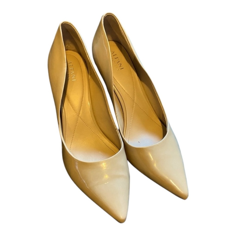 Alfani Women’s Nude Pointed Toe Heels - Size 10